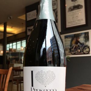 Bottle of Prosecco. Coffee, food, events at 16 Hales Street, Baxter Baristas Coventry